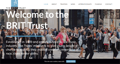 Desktop Screenshot of brittrust.co.uk
